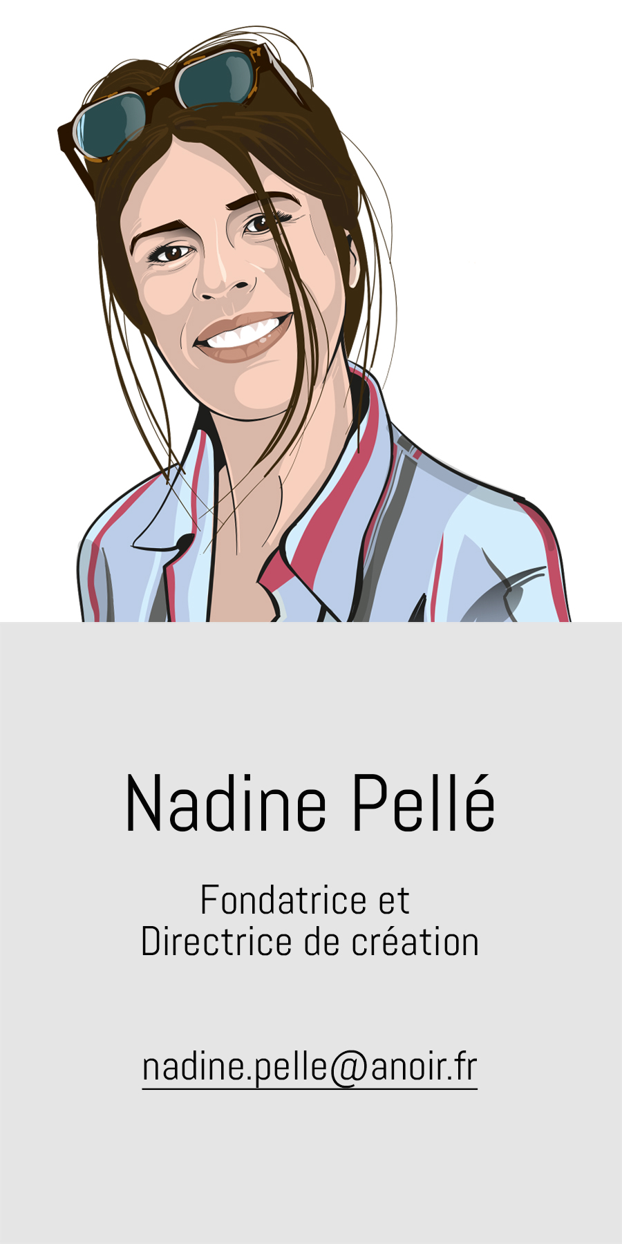 Nadine Pelle, A noir