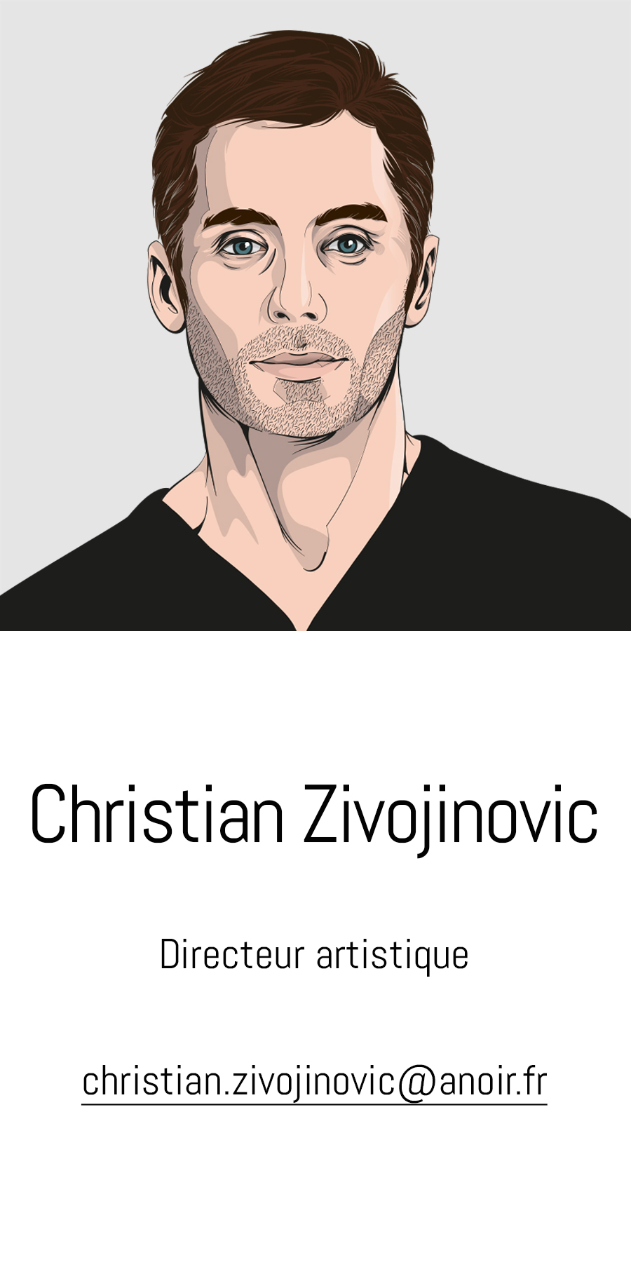 Christian Zivojinovic, A noir